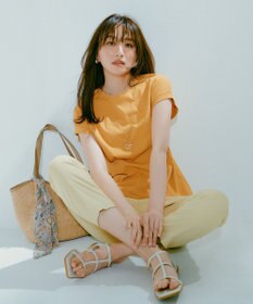 ANY SIS 【接触冷感・UVカット・撥水】クールタッチテーパード パンツ