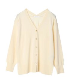 Green Parks ゴールド釦ニットカーディガン