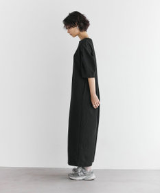 #Newans 【セレモニーにも/洗濯機可】パフスリーブロングワンピース​