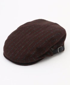 JOSEPH ABBOUD 【サイズ調整可】ワイドチョークストライプハンチング