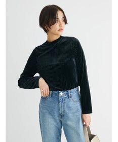 Green Parks ・ＳＵＧＡＲ　ＳＰＯＯＮ　ベロアストライプハイネック