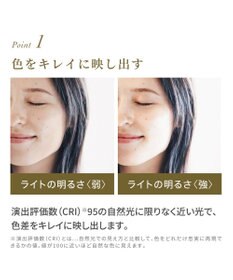 YAMATO テーブル＆キッチン 【フェスティノ】充電式LEDファンミラー  サンドベージュ  SMHB-032-SB