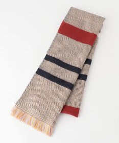JOSEPH ABBOUD 【フランス製】ランダムボーダー ストール