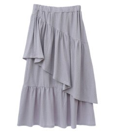 earth music&ecology カットティアードスカート