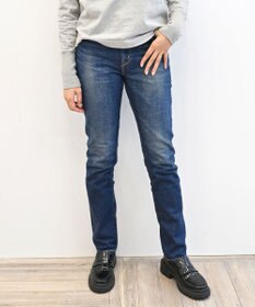 caqu modern pencil  タイトフィット ペンシルシルエット デニムパンツ