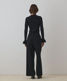 GRACE CONTINENTAL ラメリブニットトップ