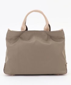 LA BAGAGERIE ツイルナイロン×エナメル 2WAYトートバッグ Sサイズ