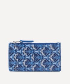 LIBERTY. アイフィス ブルー ジップド カード ケース