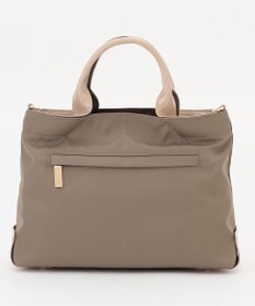 LA BAGAGERIE ツイルナイロン×エナメル 2WAYトートバッグ Sサイズ