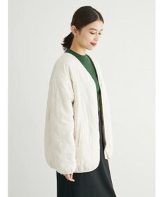 Green Parks ・ＳＵＧＡＲ　ＳＰＯＯＮ　２ｗａｙフラワーキルトブルゾン