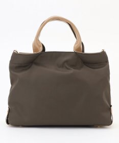 LA BAGAGERIE ツイルナイロン×エナメル 2WAYトートバッグ Sサイズ