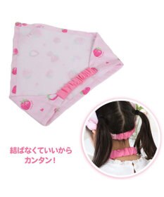 Mother garden マザーガーデン 野いちご キッズエプロン & 三角巾 セット 100cm