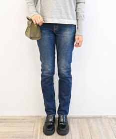 caqu modern pencil  タイトフィット ペンシルシルエット デニムパンツ