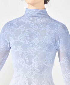 Chacott グラデーションローハイネックトップ