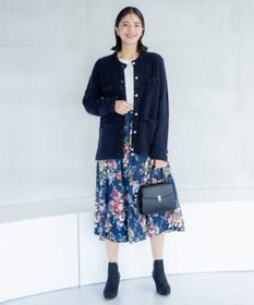 組曲 S 【23AW】ローズブーケプリント フレアスカート