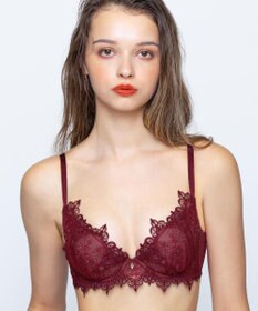 AMPHI ブラジャー 谷間メイク カップ上辺が浮きにくい Gカップまで対応 大きいサイズ 【Glama-Rich グラマリッチ ボリュームUPタイプ】 ブラ BYJ306 アンフィ／ワコール