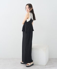 earth music&ecology ペプラムロンパース