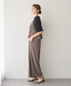 earth music&ecology ペプラムロンパース