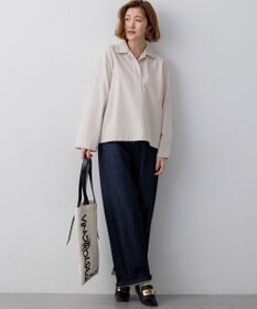 23区 【滝沢眞規子さん着用/VERY掲載/洗える】23区DENIM ストレッチ ワイドパンツ