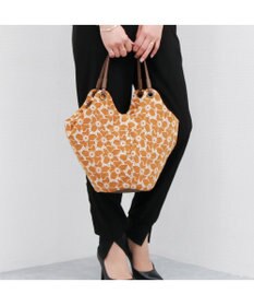 UNBILLION カシュカシュ cachecache / バケツ刺繍トートバッグ