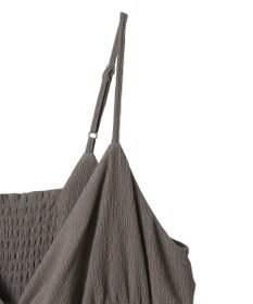 earth music&ecology ペプラムロンパース