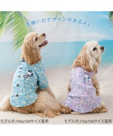 PET PARADISE スヌーピー 接触冷感 背中開き リゾートワンピース 中型犬