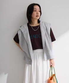 Green Parks フード付裏毛ベスト