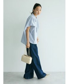 CRAFT STANDARD BOUTIQUE ステンサイドソリッドストライプブラウス2