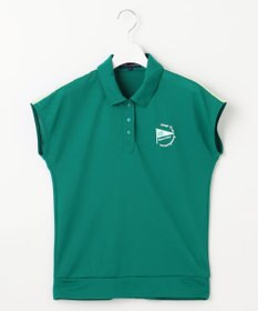 23区GOLF 【WOMEN】【吸水速乾/UVカット】メッシュフレンチポロシャツ