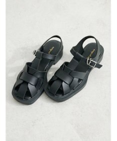 Green Parks ・Ｕｎａ　ｇａｒｄｅｎｉａ　スクエアトゥグルカサンダル