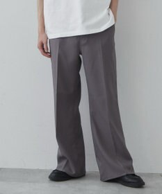 WEGO 【ユニセックス着用ITEM】ルーズフィットフレアトラウザー