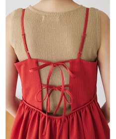 Green Parks バックデザインキャミワンピース