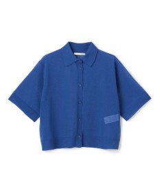 BEIGE， 【洗える・Oggi10月号掲載】MILANO / リネン混シアーポロカラーニット