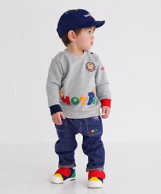 MIKI HOUSE HOT BISCUITS 【46-54cm】 バイカラー ロゴキャップ