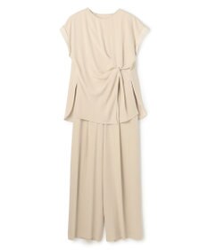 uncrave バックサテンジョーゼット オールインワン