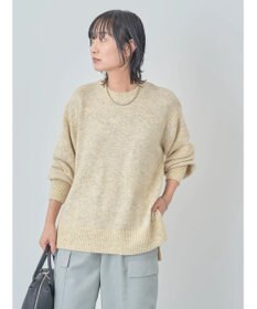 Green Parks ラメ糸ミックスニットプルオーバー