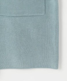 J.PRESS LADIES 【洗える】ORGANIC GASS COTTON キーネック カーディガン