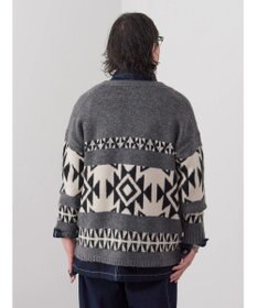 CRAFT STANDARD BOUTIQUE 【男女兼用】オルテガ柄カーディガン