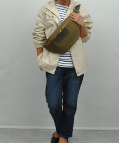 UNBILLION Otias 8号キャンバスシュリンクレザーウエストボディ