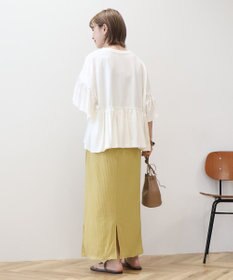 AMERICAN HOLIC バックフリル半袖プルオーバー