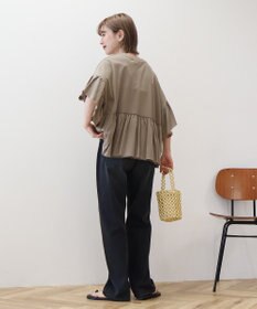 AMERICAN HOLIC バックフリル半袖プルオーバー