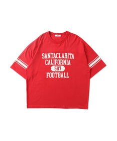 WEGO 【ユニセックス着用ITEM/手洗い可/MLサイズ】フットボールBIG　T（S）