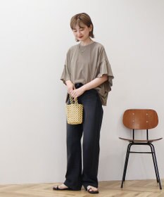 AMERICAN HOLIC バックフリル半袖プルオーバー