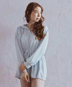 San-ai Resort（三愛水着楽園） 【SALE】シャツ風パーカーM・L【Big Apple's（ビッグアップルズ）】
