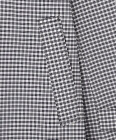 J.PRESS LADIES Lightストレッチチェック スタンドカラー コート