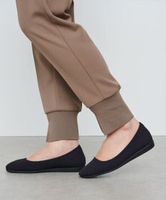 steppi “撥水＆洗えるニットシューズ” バレエ パンプス