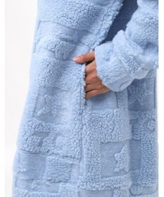 tsumori chisato SLEEP ツモリチサト ローブ 長袖 ルームウェア ボア素材 冬 tsumori chisato SLEEP URW411 /ワコール