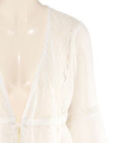 San-ai Resort（三愛水着楽園） レース羽織り　F　【San-ai Resort（サンアイリゾート）】