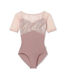 Chacott 【Nela ライン】ハーフスリーブレオタード