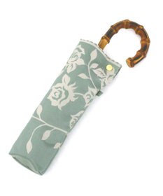 槇田商店 Kirie バラ セイジグリーン 折りたたみ傘